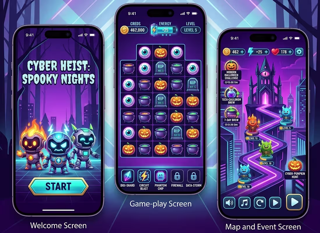 Cover image for Mobile Game UI/UX Design