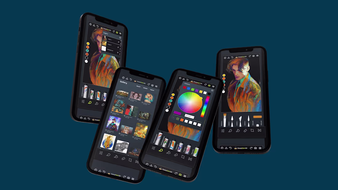Cover image for Sumo Paint Mobile App UI/UX Design