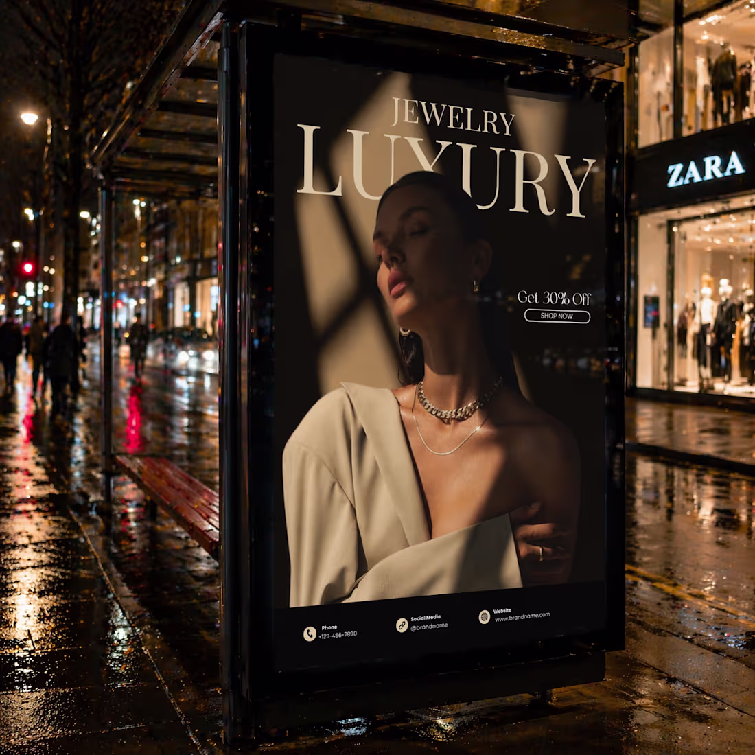 Cover image for Luxury Fashion Ad Design.
Designed a