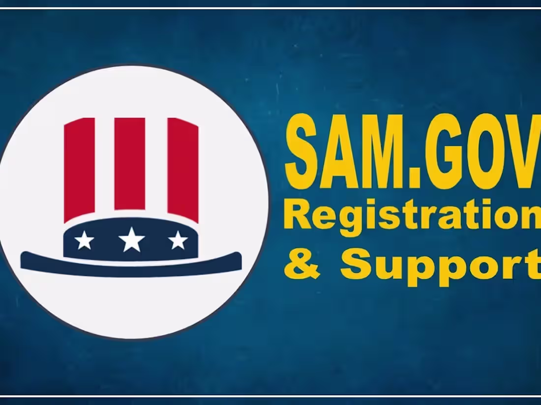 Cover image for The system for award management sam.gov registration  
