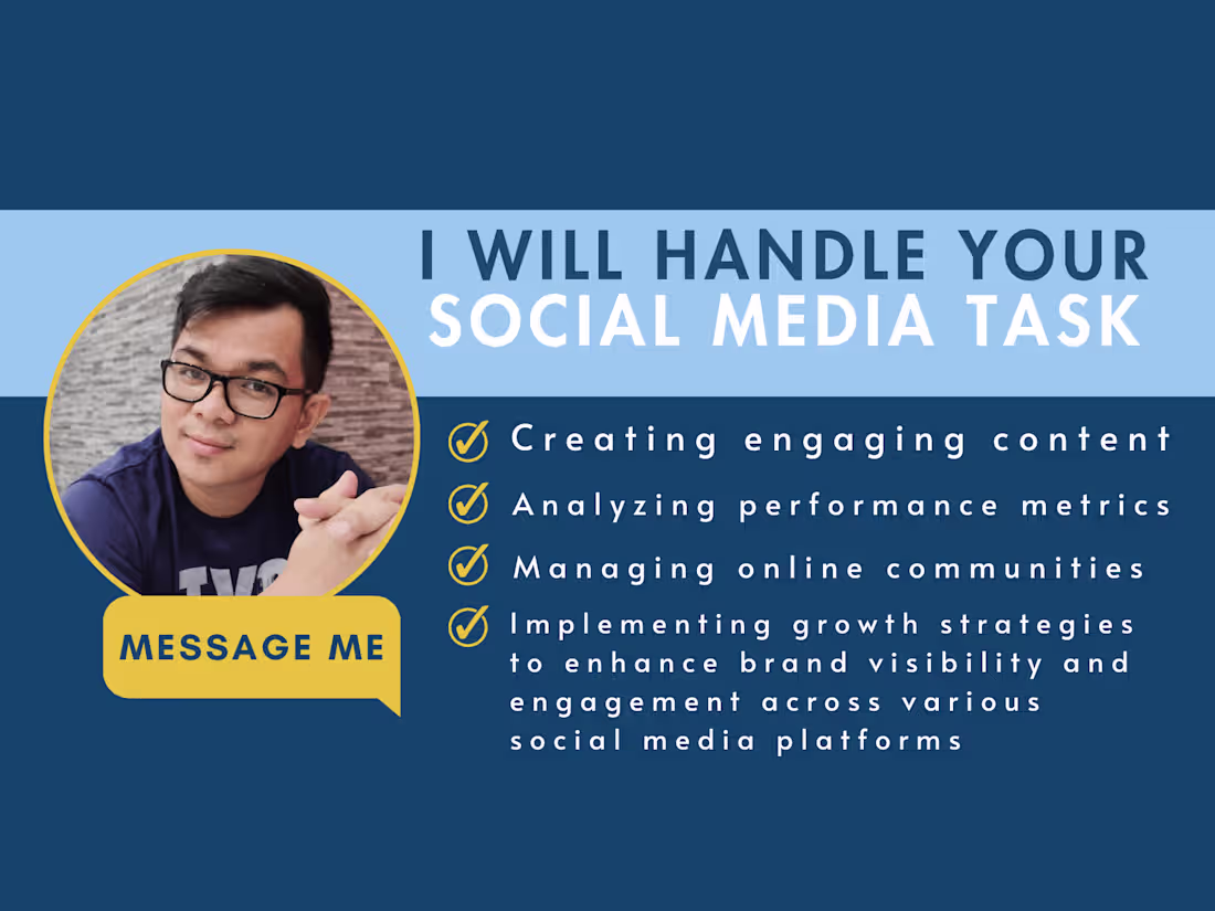 Cover image for Crafting engaging content, driving growth: Social Media Manager