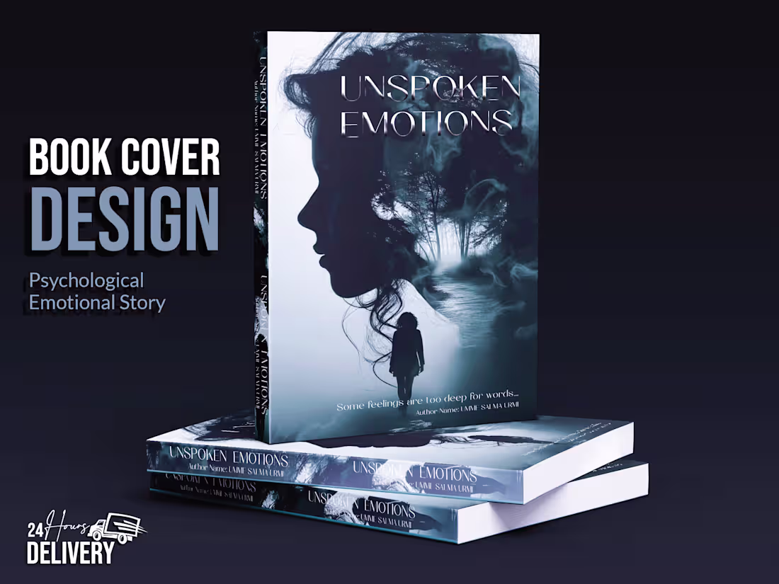 Cover image for Unique & Professional Book Cover Design.