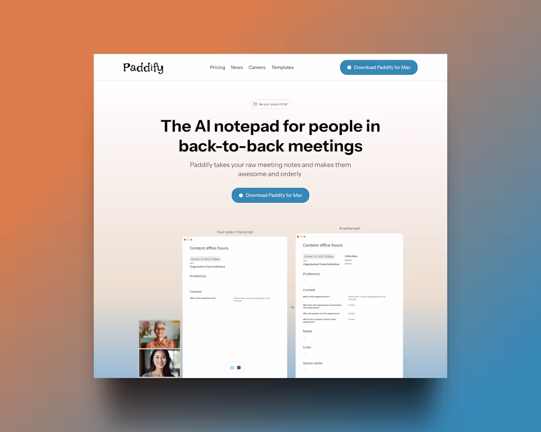 Cover image for Paddify | Saas | Framer Website Development