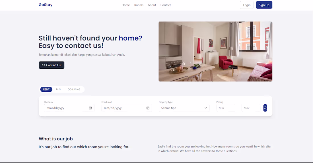 Cover image for Room Booking Web Application Development
