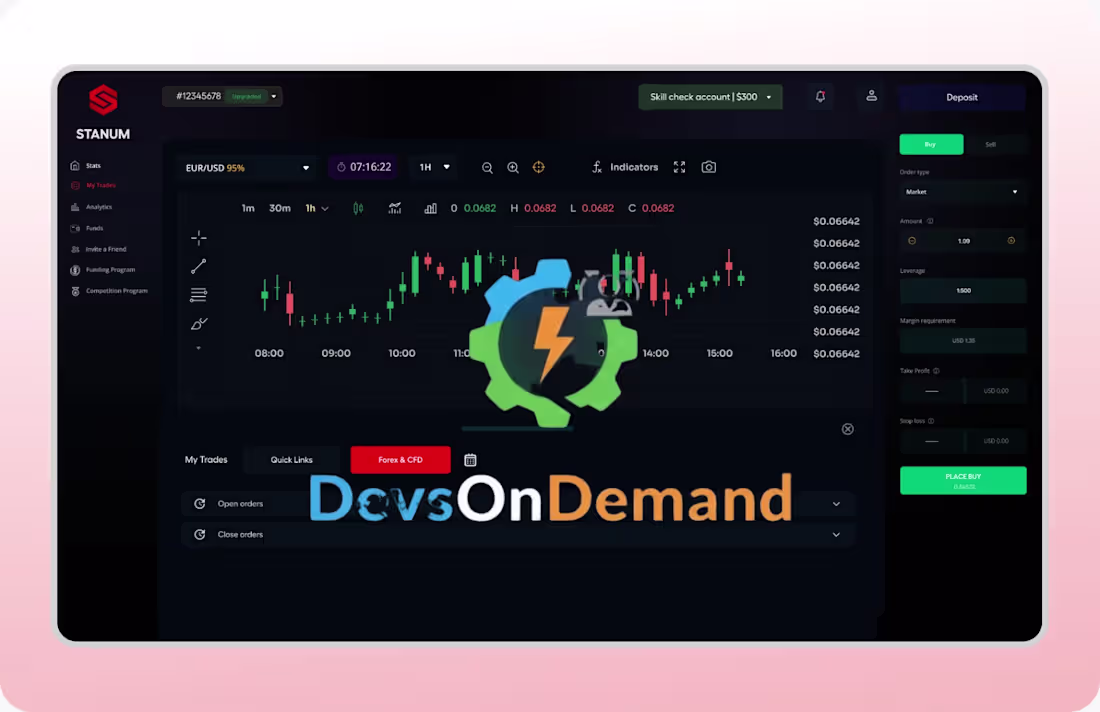 Cover image for Here is a trading webapp