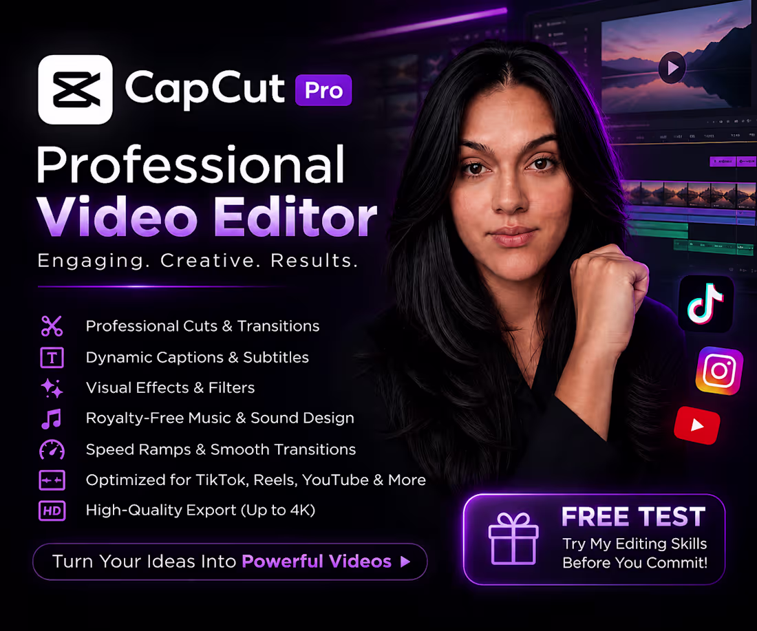 Cover image for Professional video editing with CapCut