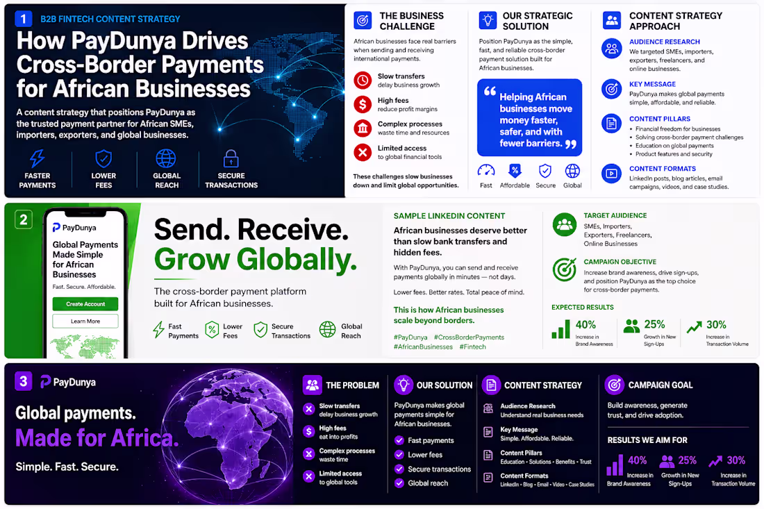 Cover image for PayDunya Cross-Border Payments Strategy: Simplifying
