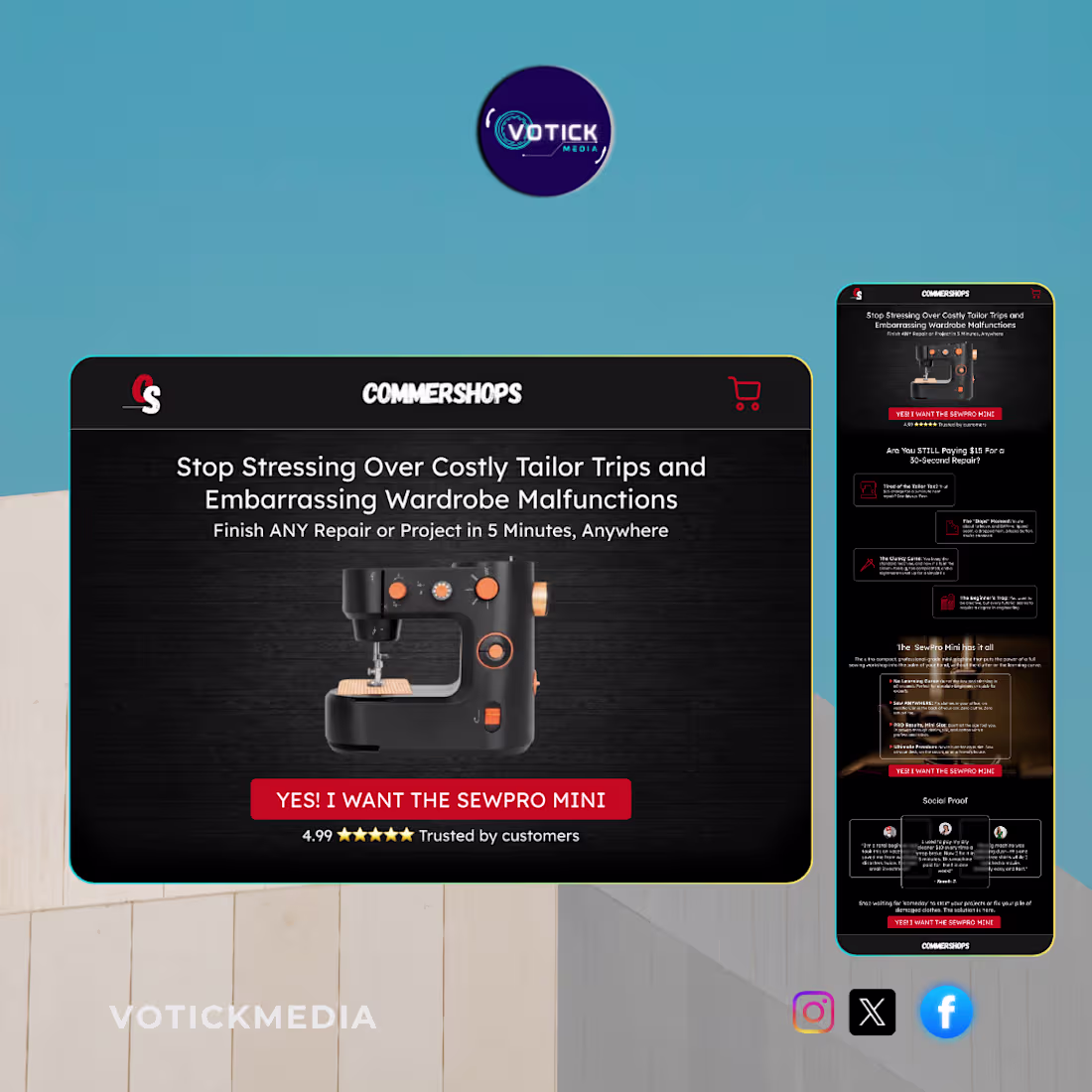 Cover image for Shopify Landing Page Redesigned