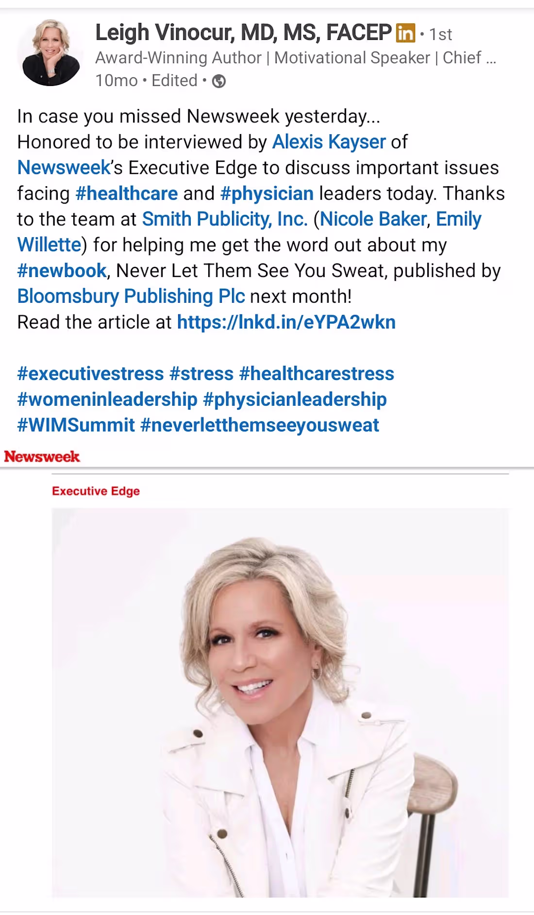 Cover image for The lifestyle and health/wellness space