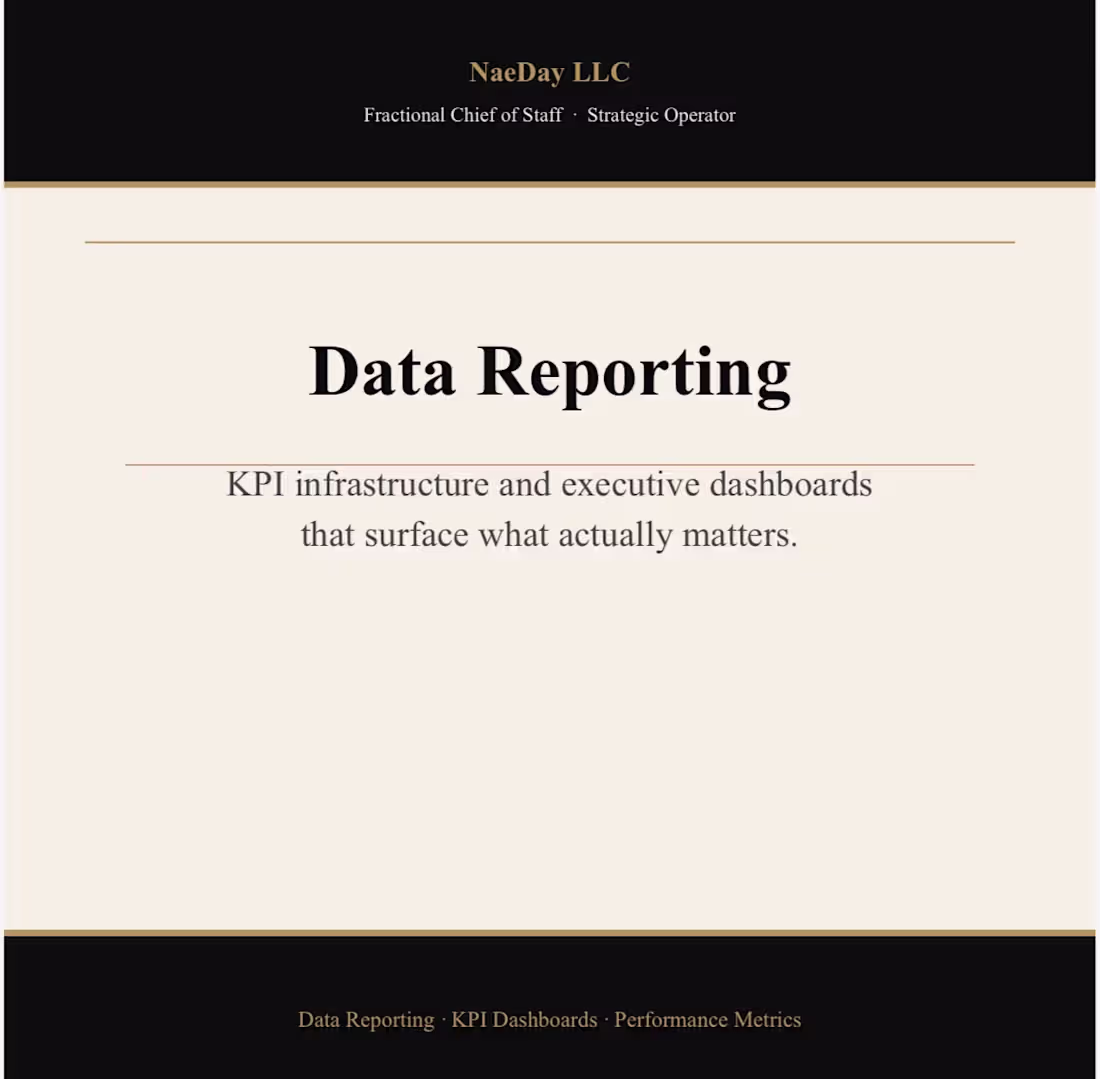 Cover image for Data Reporting