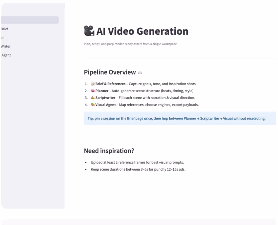 Cover image for Problem:
Manual video production pipelines don’t