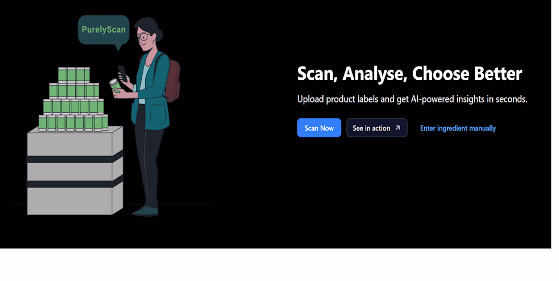 Cover image for Ingredient Scanner (AI-powered Food Analysis