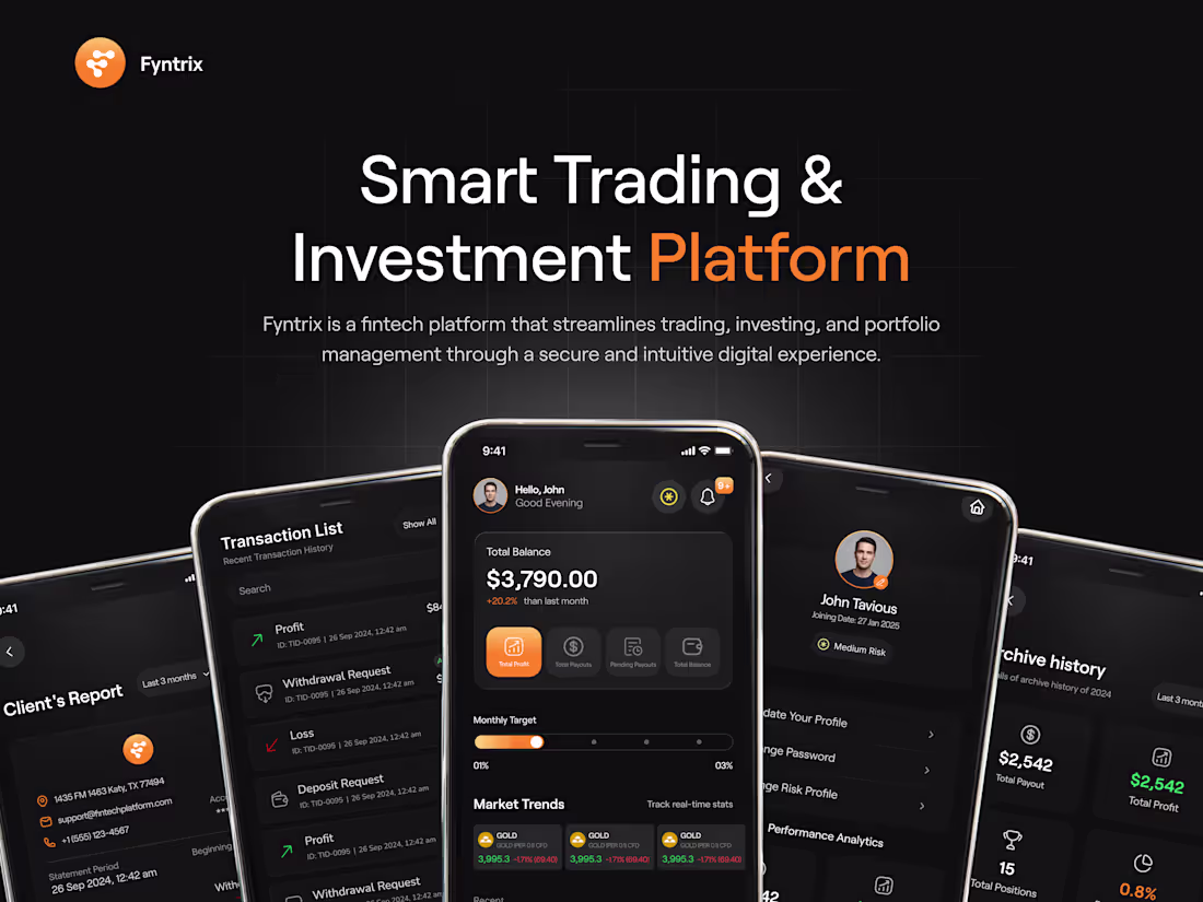 Cover image for Smart trading and investment platform