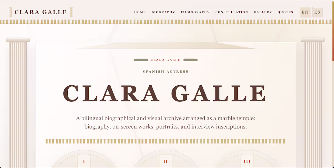 Cover image for Clara Galle — Bilingual Digital