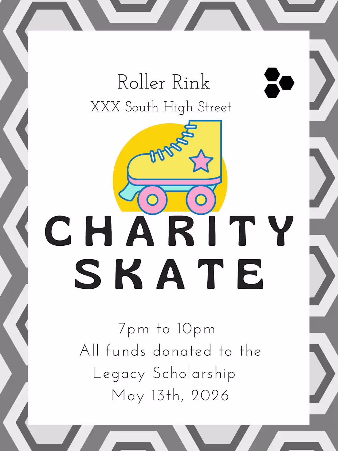 Cover image for Created flyer content for a