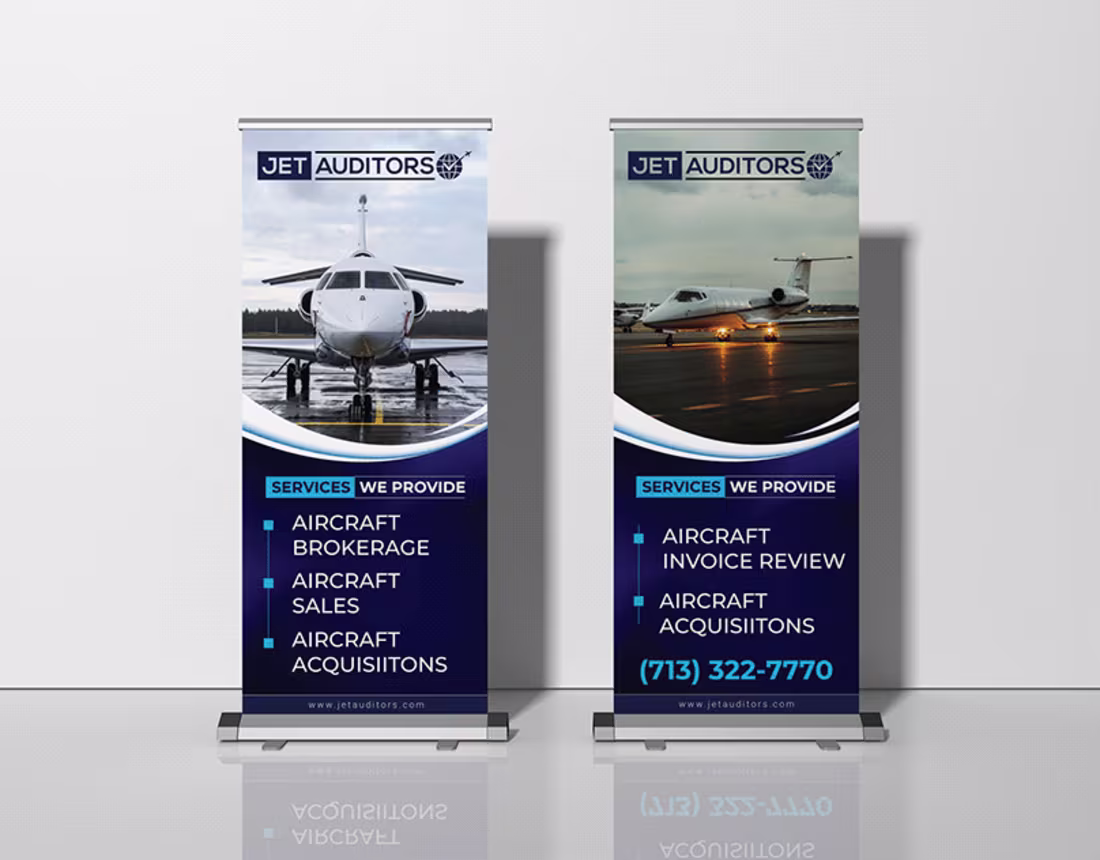 Cover image for Retractable Banner Stand l Exhibition