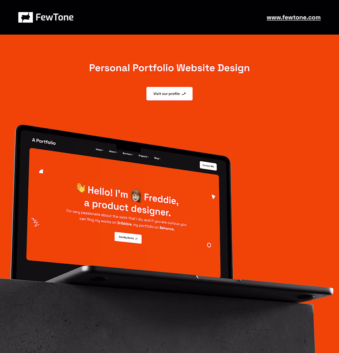 Cover image for Portfolio Website Design. UX/UI:: Behance