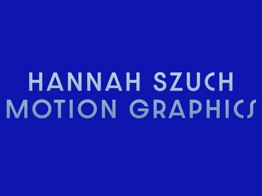 Cover image for Motion Graphics Reel