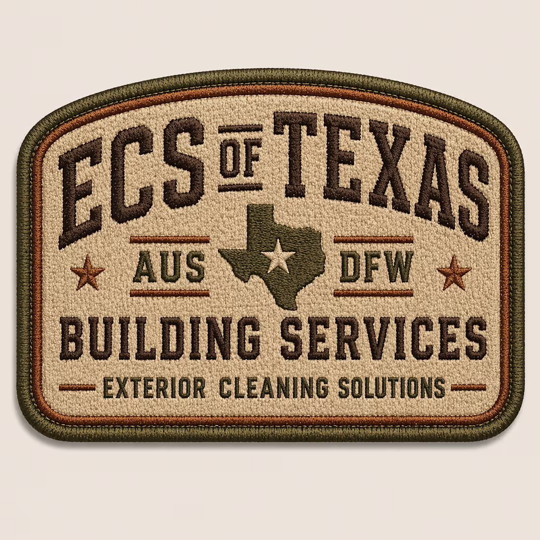 Cover image for ECS of Texas, Embroidered Patch
An