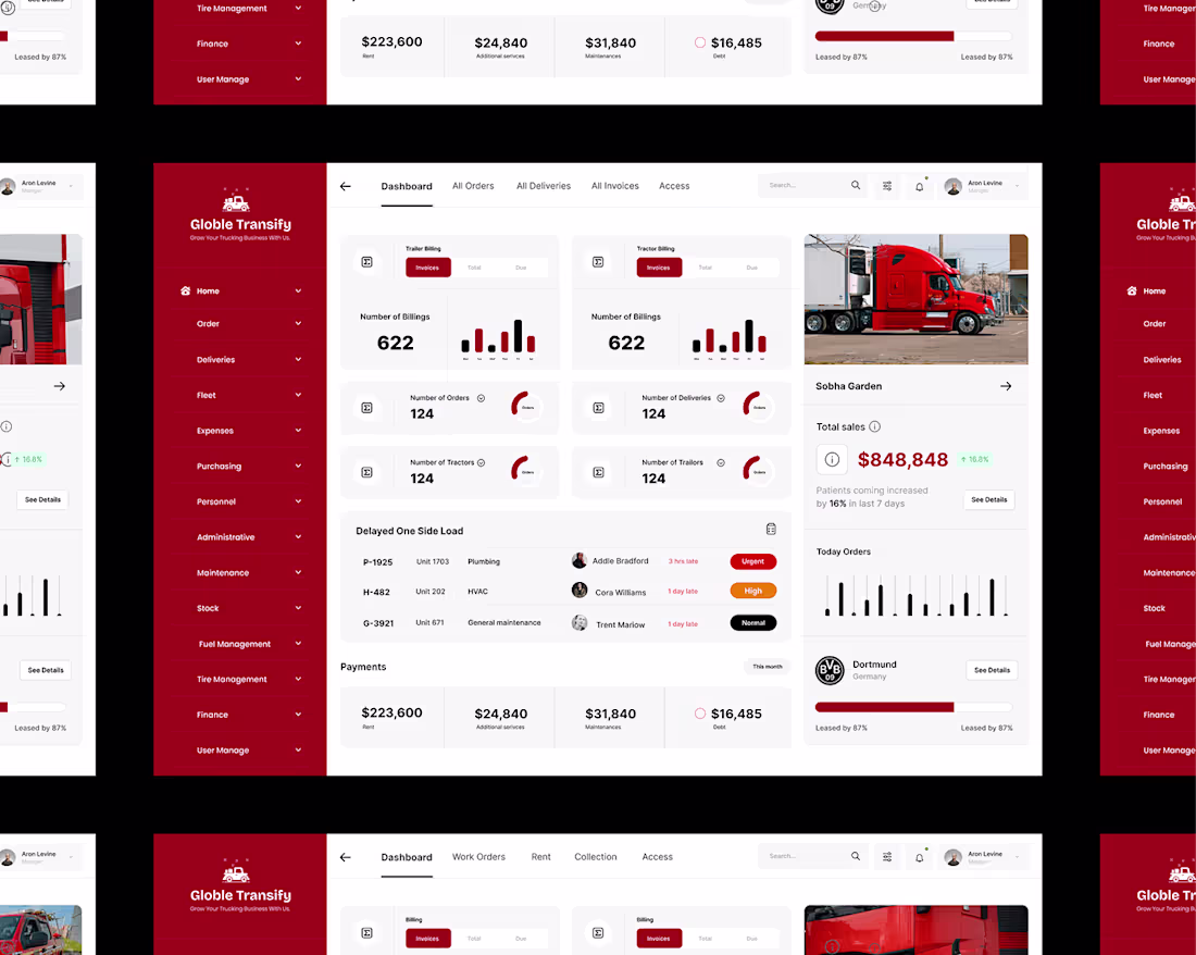 Cover image for Transport Management System - Web App