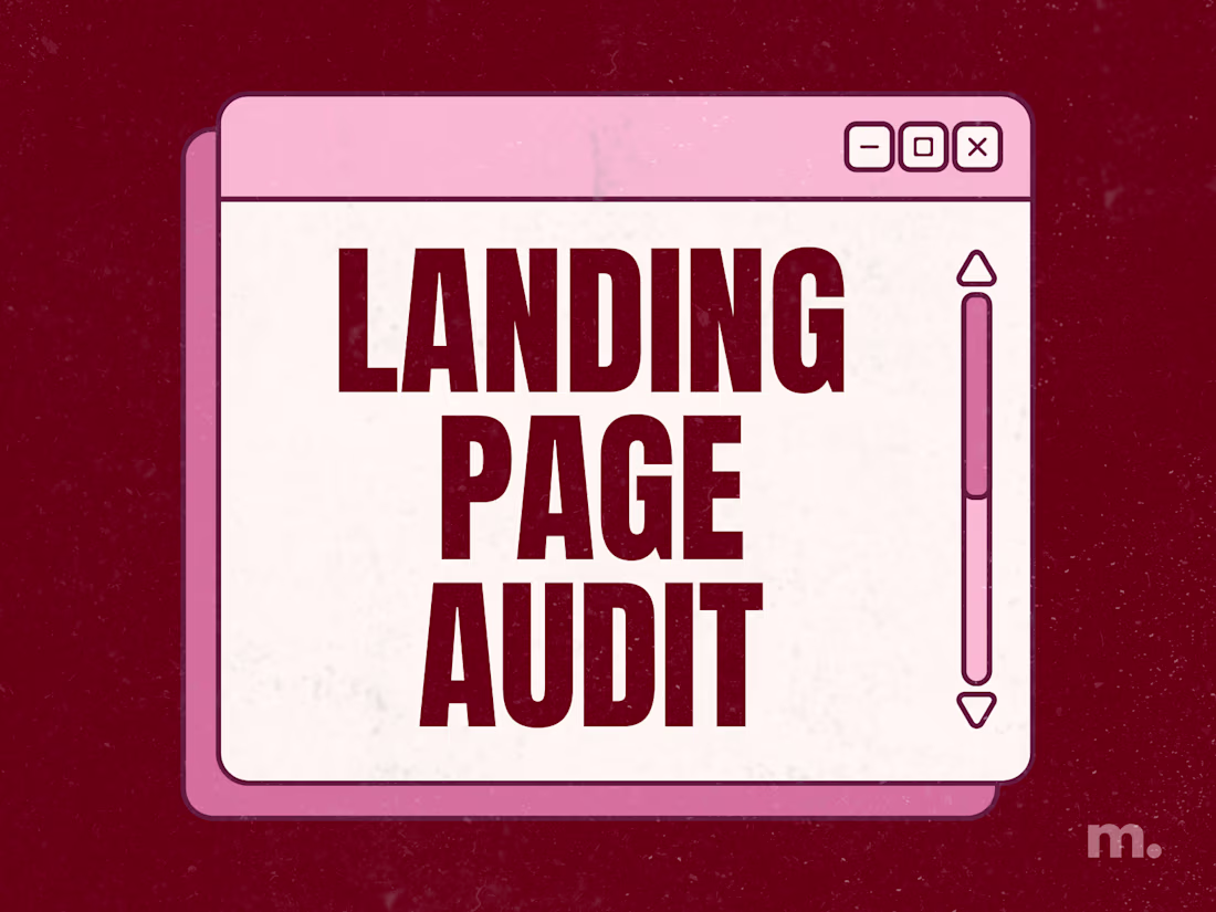 Cover image for Landing Page Copy Audit