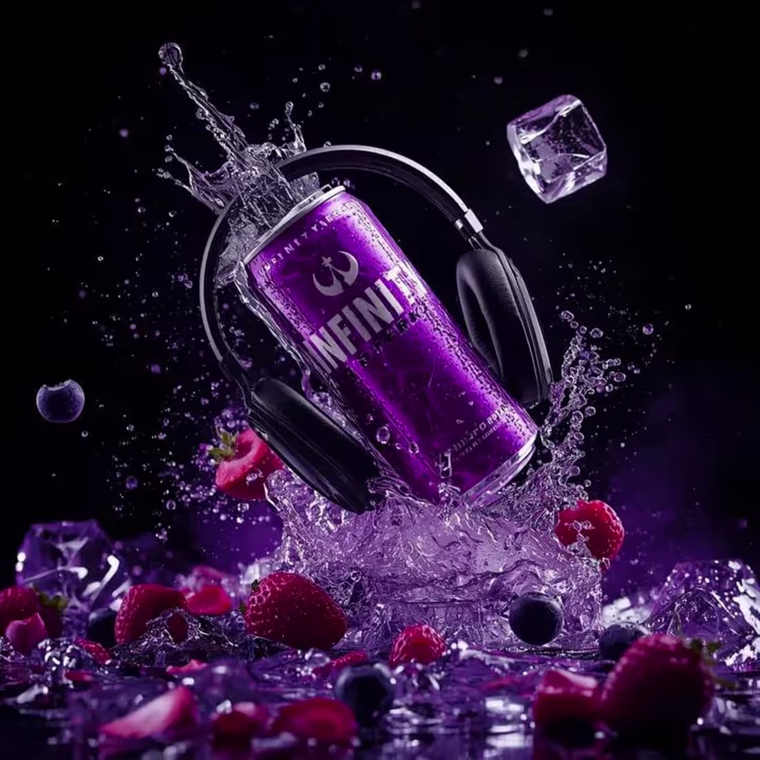 Cover image for Professional AI-Generated Energy Drink Product Image Design