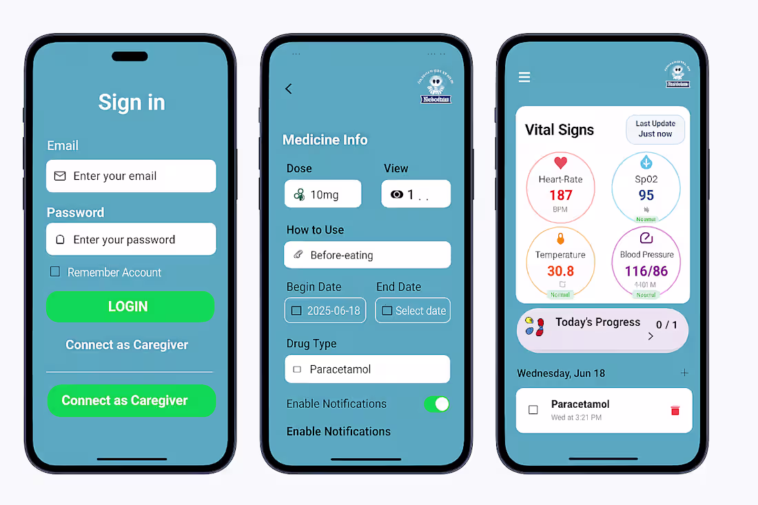 Cover image for Healtron Smart Medical app