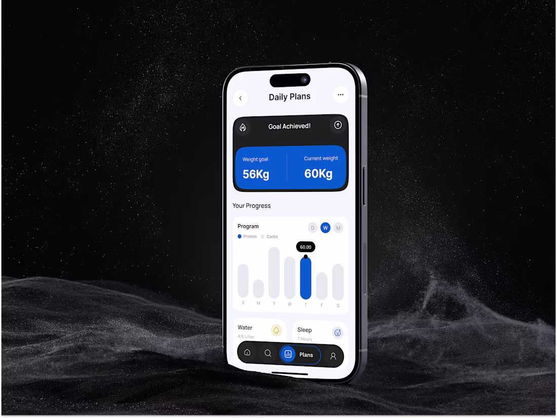 Cover image for NutriSync — Smart Meal Planner App UI Design