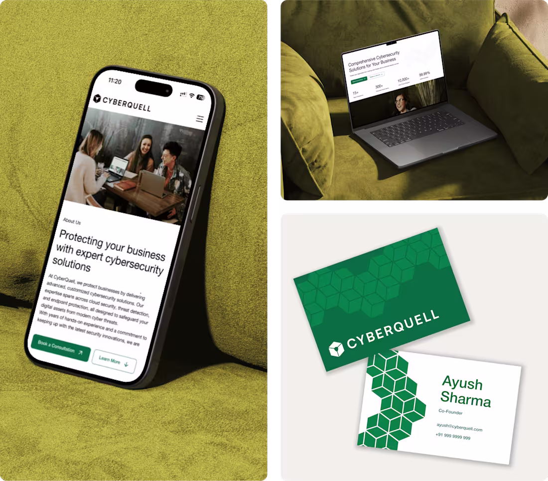 Cover image for Building CyberQuell’s Digital Presence from the Ground Up