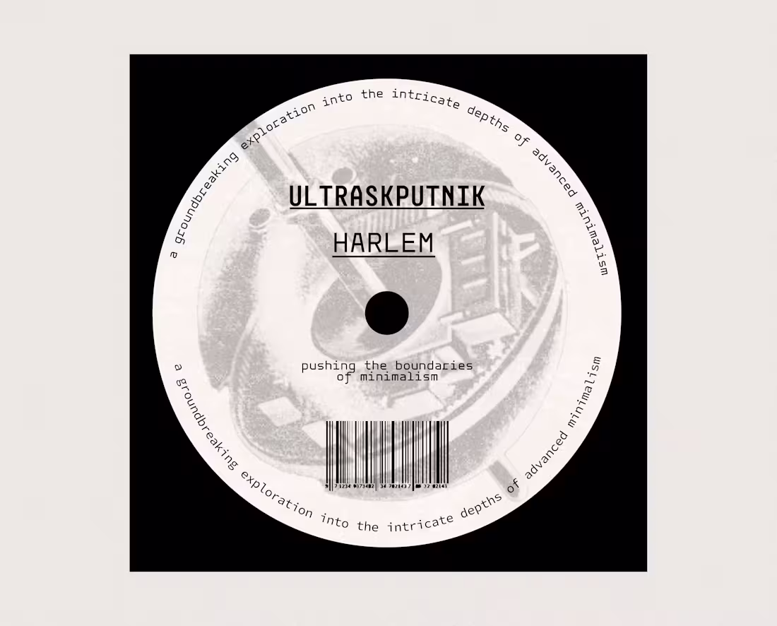 Cover image for Ultraskputnik EP Cover Artwork Design