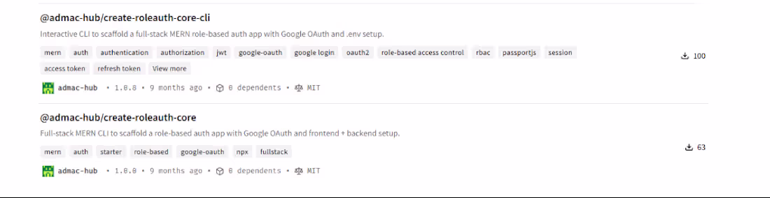 Cover image for Built and published a reusable