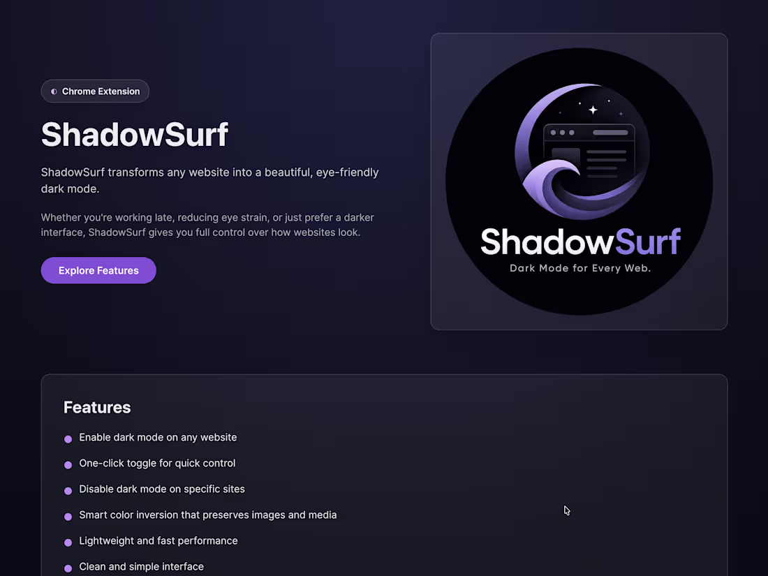 Cover image for ShadowSurf transforms any website into