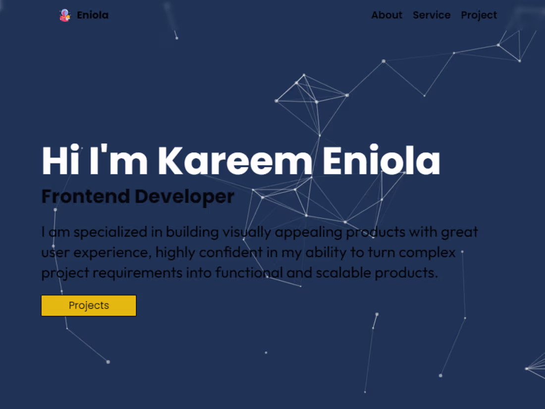 Cover image for Portfolio website