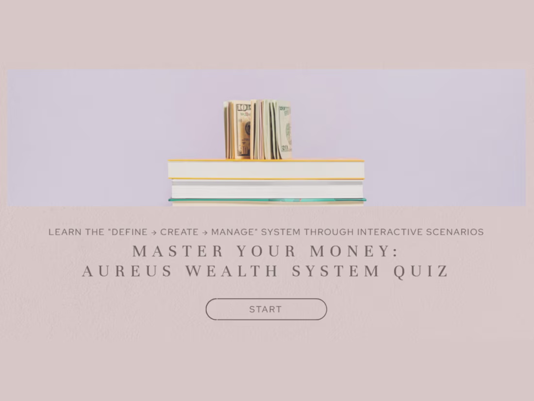 Cover image for Interactive Quiz Prototype for Financial Clarity