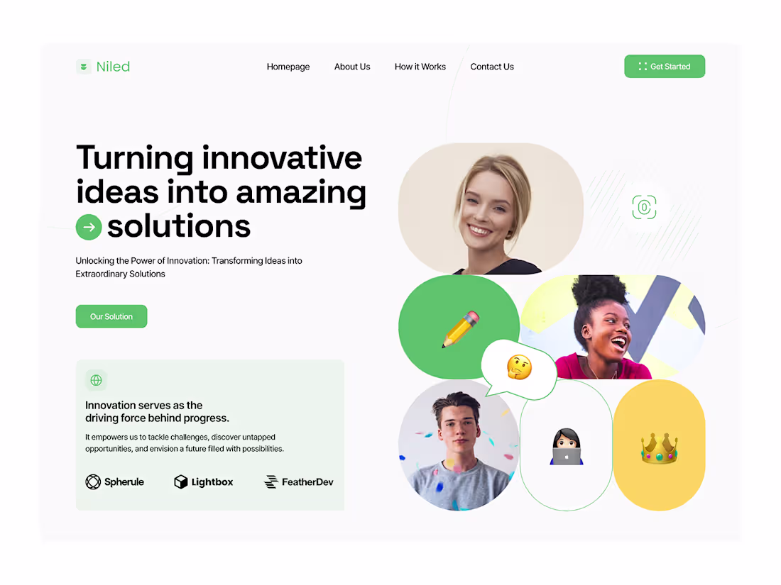 Cover image for Landing page designed for a