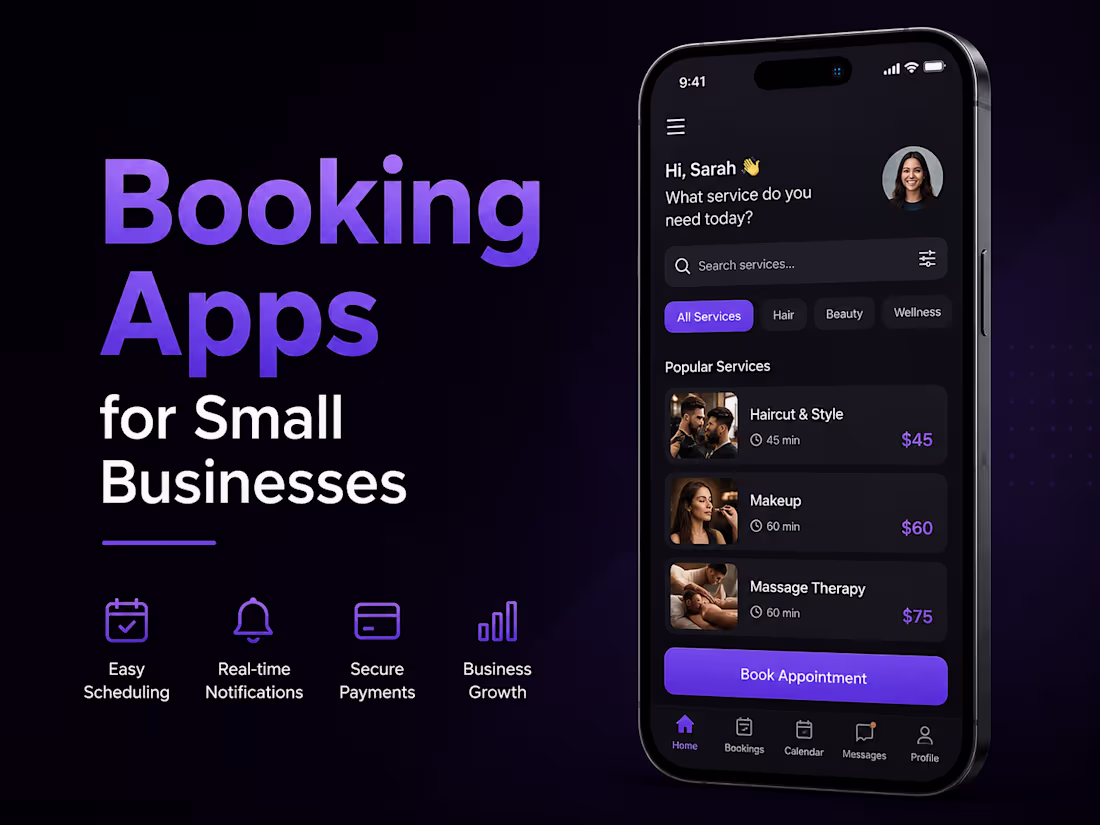 Cover image for Booking App for Small Businesses