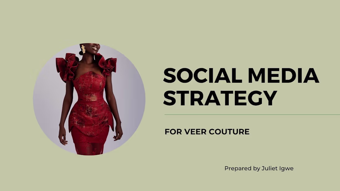 Cover image for Developed a content strategy and