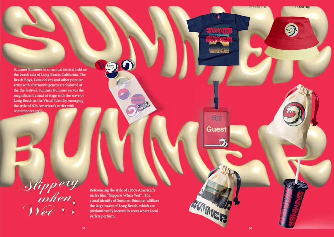 Cover image for Summer Bummer — Summer Festival | Identity Visual & collaterals
