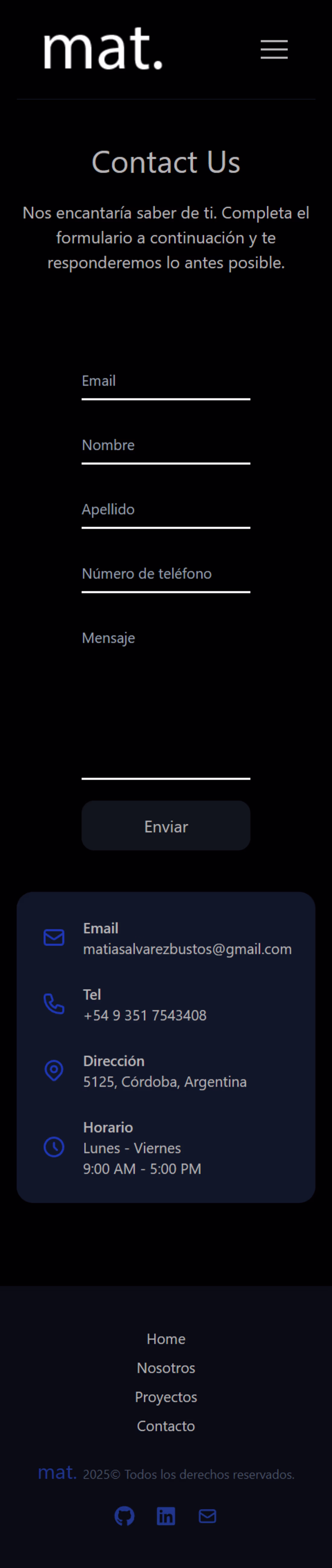 Cover image for 🚀 Nueva versión de mi web personal Mi web personal ya está ...