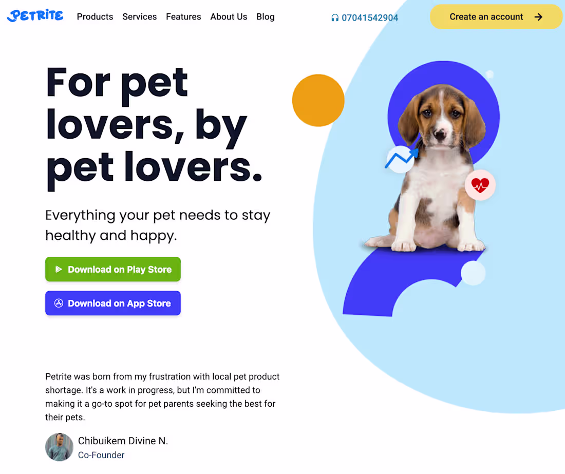 Cover image for Petrite - For Pet Lovers