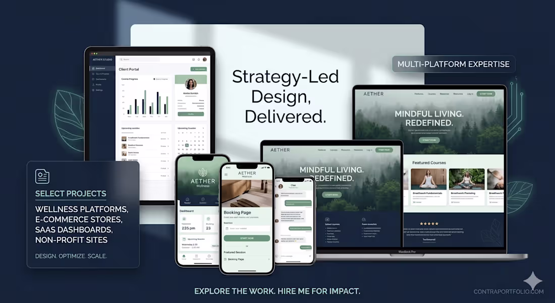 Cover image for Design that drives impact. Strategy
