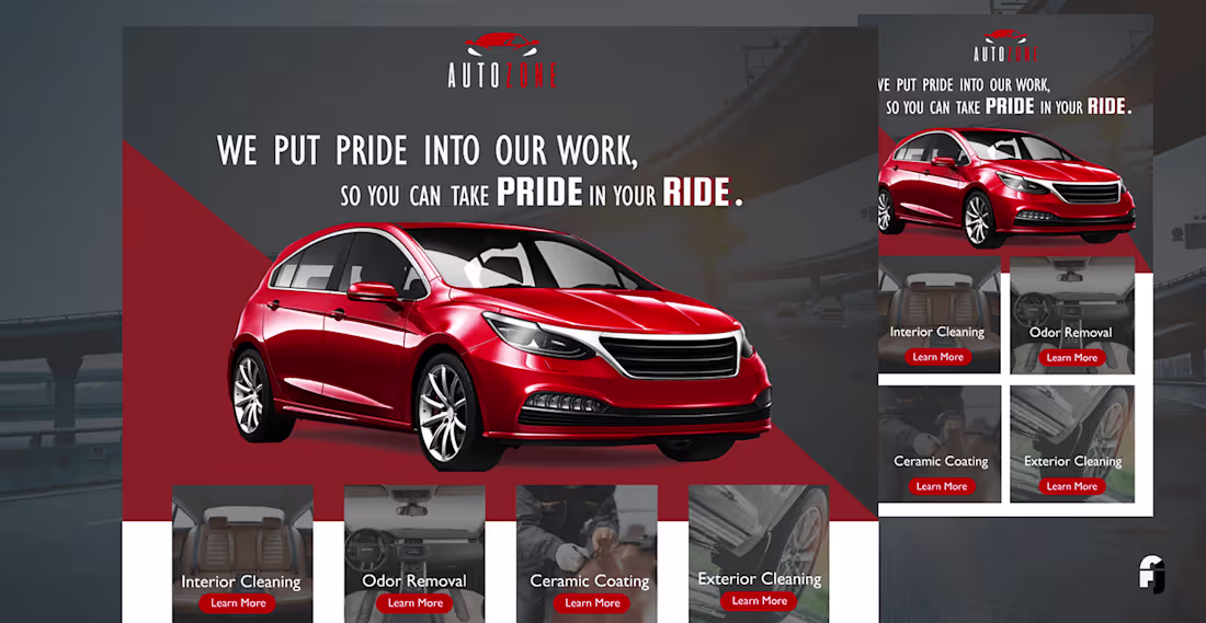 Cover image for Auto Zone Web Design