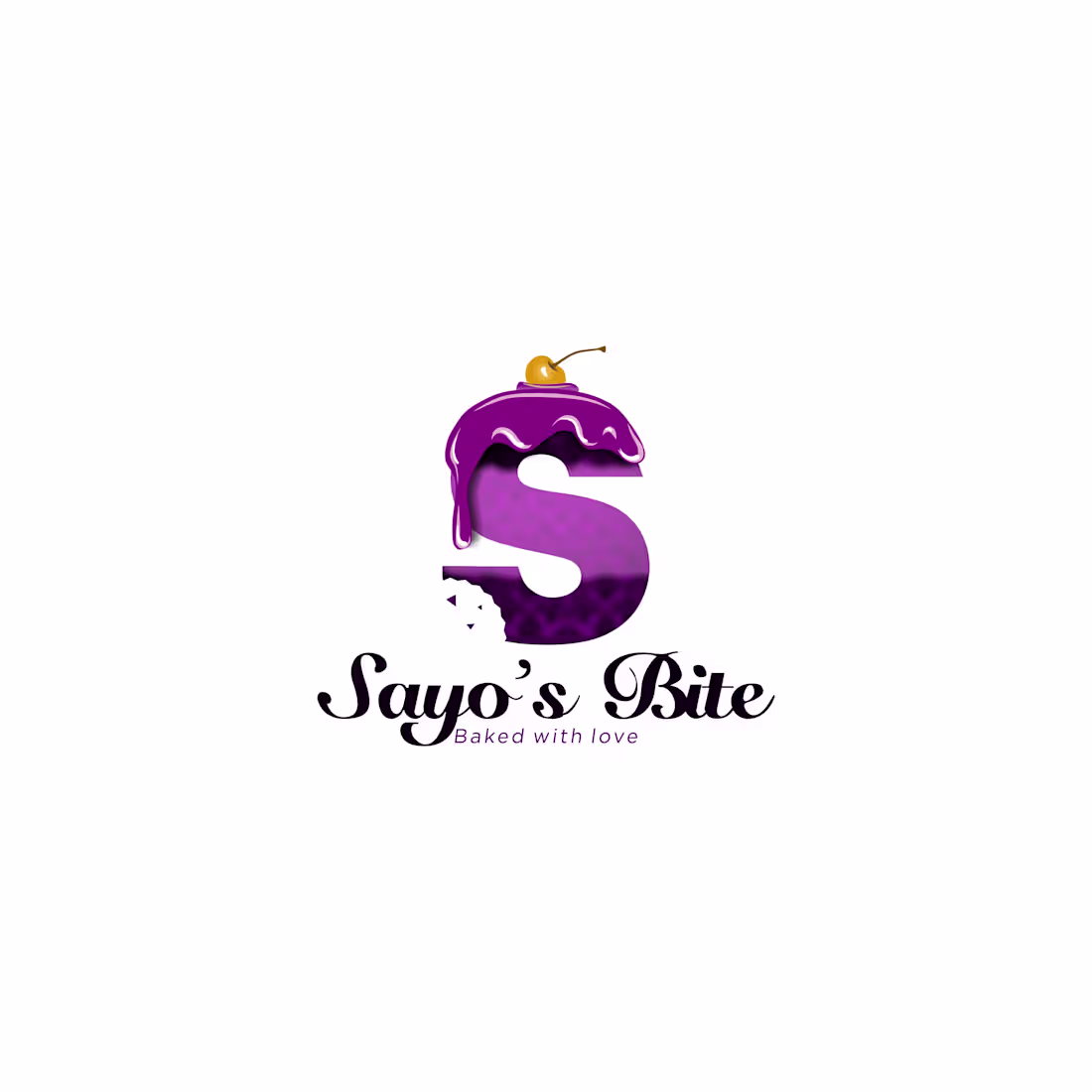 Cover image for Sayo’s Bite Cake Logo Design