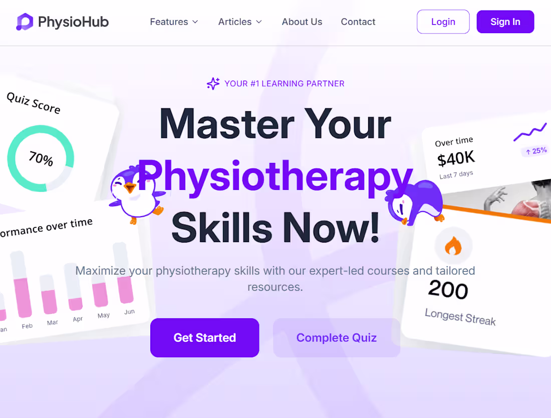 Cover image for Physiohub E-Learning Platform Development