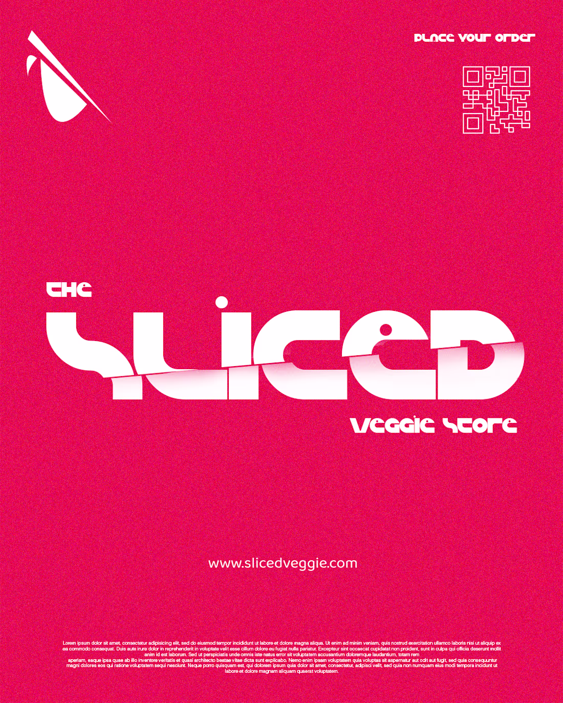 Cover image for Sliced — Vegetable Supermarket Logo