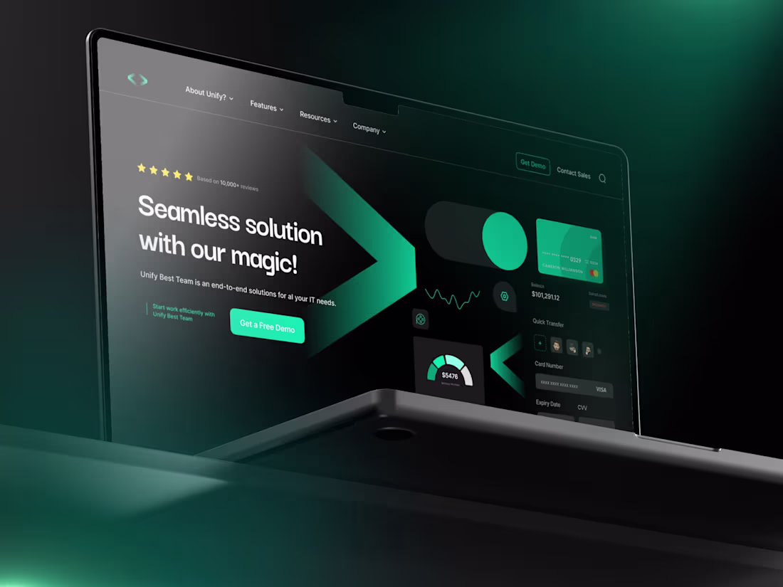 Cover image for Unify Best Team: Branding, Strategy, UI/UX