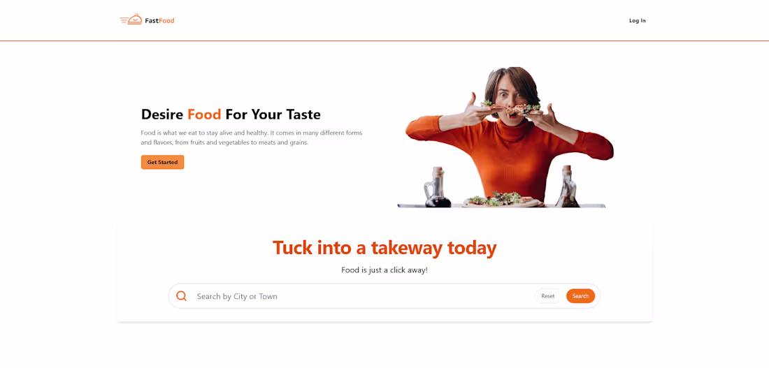 Cover image for Food Ordering App