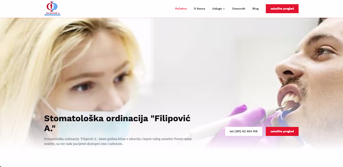 Cover image for Custom WordPress solution for dental