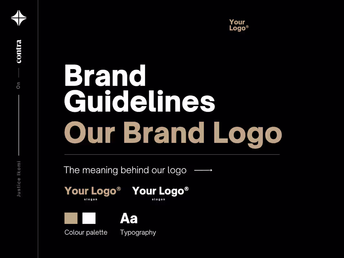 Cover image for Brand Guideline Presentation Design