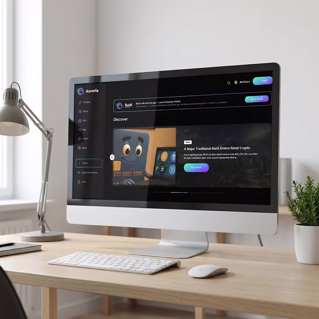 Cover image for Web3 Development — Asvoria (Next-Gen